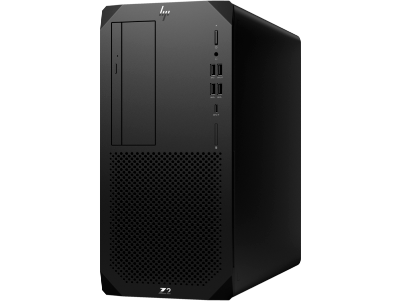 HP Z2 Tower G9 Desktop Workstation Vertical FrontLeft