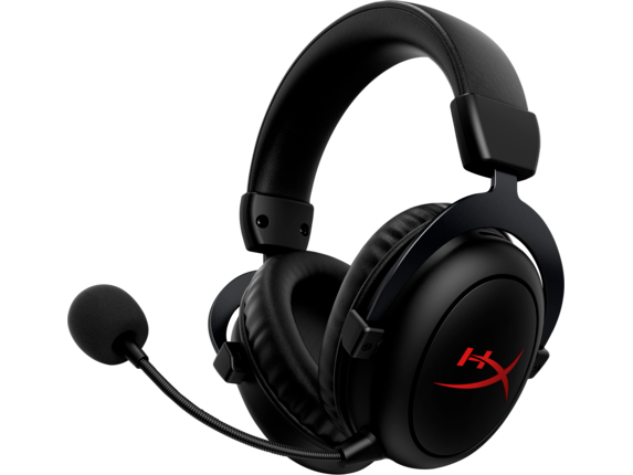 HyperX Gaming Headsets, HyperX Cloud Core - Wireless Gaming Headset (Black)