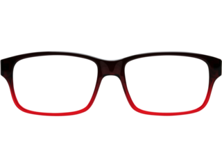 HyperX Spectre 1st Edition - Gaming Eyewear (Black-Red) - Square - Medium-Large