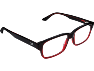 HyperX Spectre 1st Edition - Gaming Eyewear (Black-Red) - Square - Medium-Large