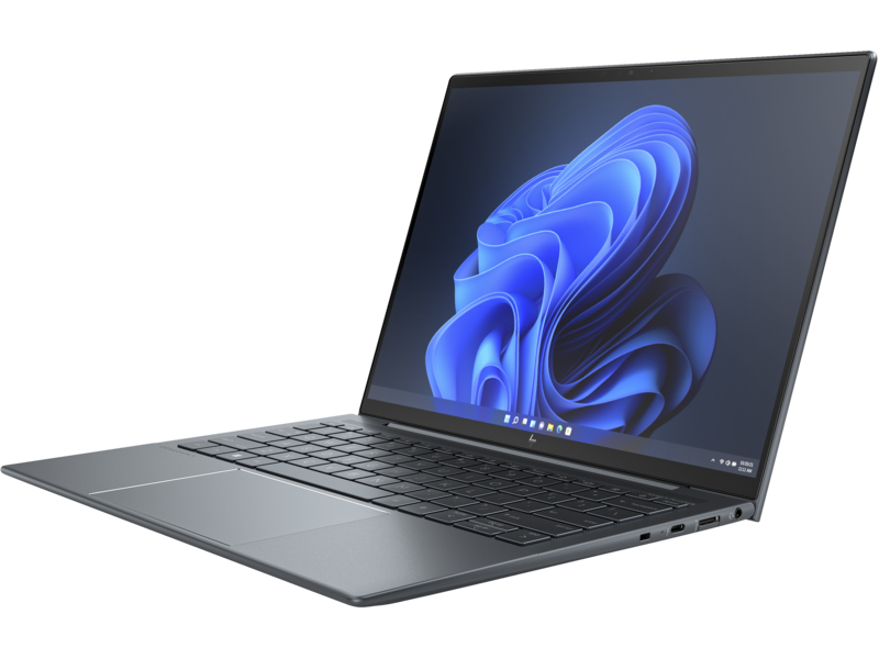 HP Elite Dragonfly 13.5" G3 Notebook PC WWAN SlateBlue T IRcam nonODD FPR Win11 CoreSet FrontLeft