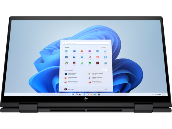HP - Envy x360 2-in-1 15.6 Touch-Screen Laptop - AMD Ryzen 7 - 8GB Memory  - 512GB SSD - Nightfall Black