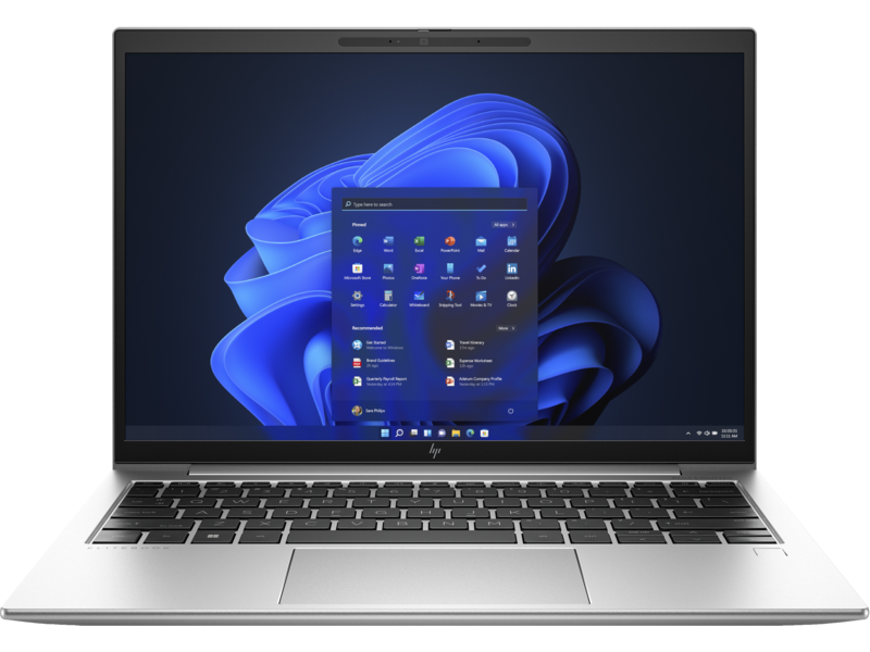 HP EliteBook 830 13.3" G9 Notebook PC FrontOpen