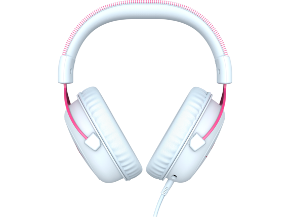 HyperX Gaming Headsets, HyperX Cloud II - Gaming Headset (White-Pink)