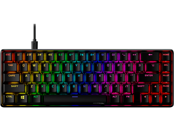 HyperX Gaming Keyboards, HyperX Alloy Origins 65 - Mechanical Gaming Keyboard - HX Red (US Layout)