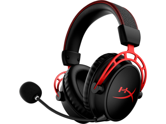 HyperX Gaming Headsets, HyperX Cloud Alpha - Wireless Gaming Headset (Black-Red)