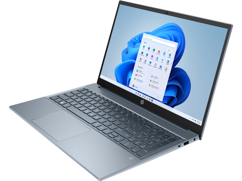 20C2 - HP Pavilion 15-inch Laptop PC 15 FogBlue CloudBlue NT HDcam nonODD nonFPR Win11 CoreSet Front