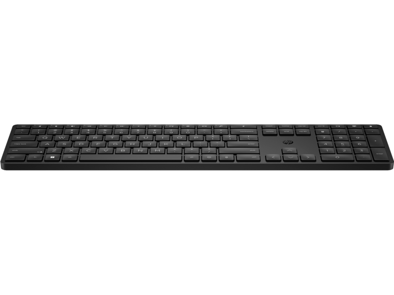 HP 450 Programlanabilir Kablosuz Klavye Jet Siyah Önü