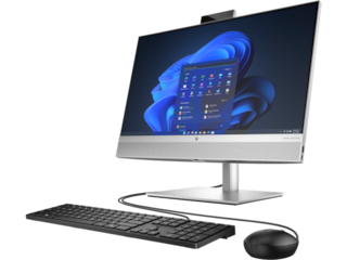 HP EliteOne 840 G9 24" Touch All-in-One - Wolf Pro Security Edition + Poly Blackwire 5220 Headset