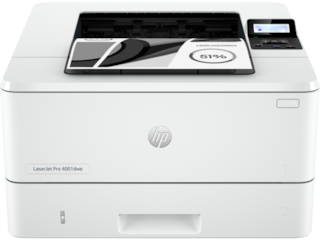 HP LaserJet Pro 4001dwe Wireless Printer with HP+  & available 3 months Instant Ink