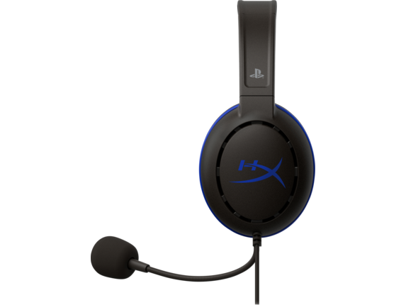 HyperX Gaming Headsets, HyperX Cloud Chat Headset (Black-Blue) - PS5-PS4