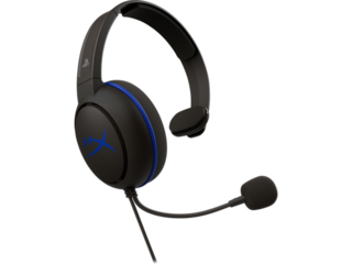 HyperX Cloud Chat Headset (Black-Blue) - PS5-PS4