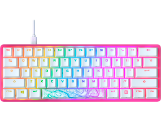 Pink Mechanical Gaming Keyboard & Mouse & Headphones & Mouse Pad, Wired LED  Backlight Bundle PC Accessories For Gamers And Xbox And PS4 PS5 Nintendo S