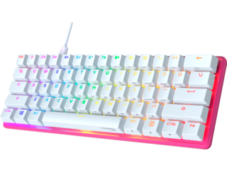 HyperX Alloy Origins 60 Pink - Mechanical Gaming Keyboard - HX Red