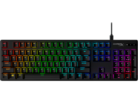 HyperX Keyboard Accessories, HyperX Full key Set Keycaps - PBT (Black)