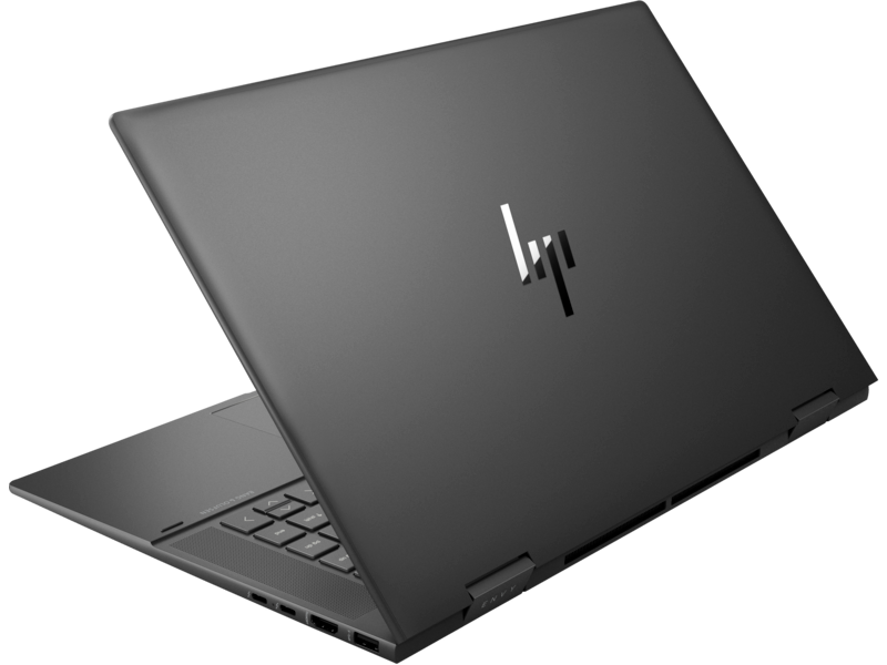 22C1 - Intel HP ENVY x360 15.6 inch 2-in-1 Laptop PC NightfallBlack RearLeft