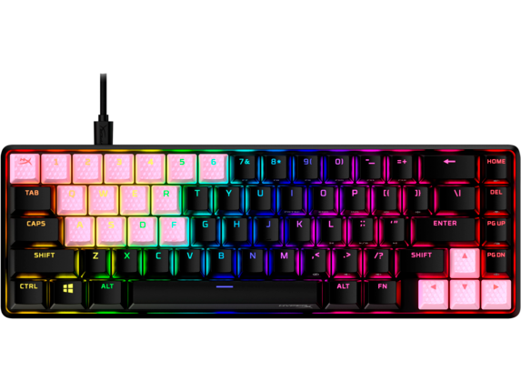 HyperX Rubber Keycaps - Gaming Accessory Kit - Pink (US Layout)|519U0AA#ABA|HP