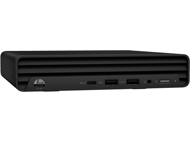 HP Pro Mini 260 G9 Desktop PC 35w JetBlack nonODD CoreSet Horizontal Right Facing