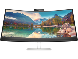 Monitor WQHD curvo para videoconferência HP E34m G4 com USB-C