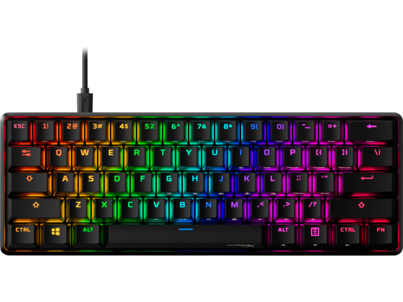 HyperX Gaming Keyboards, HyperX 60 Alloy Origins AQU Gaming Keyboard