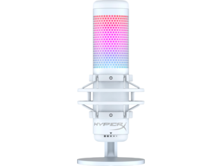 HyperX QuadCast S - USB Microphone (White-Grey) - RGB Lighting HyperX QuadCast S - USB Microphone (White-Grey) - RGB Lighting