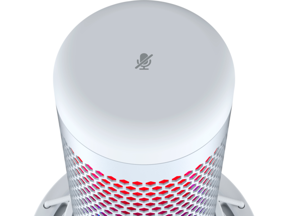 HyperX QuadCast S - USB Microphone (White-Grey) - RGB Lighting HyperX QuadCast S - USB Microphone (White-Grey) - RGB Lighting