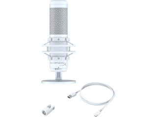 Microfono HyperX SoloCast USB White - Mesajil