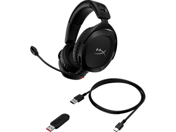 Series 3 of 15 HyperX Gaming Headsets, HyperX Cloud Stinger 2 Wireless - Gaming Headset - Black