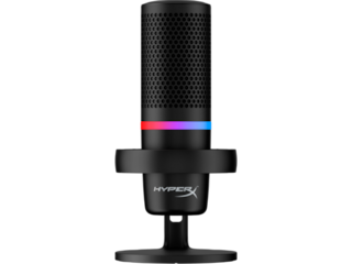 HyperX DuoCast - USB Microphone (Black) - RGB Lighting
