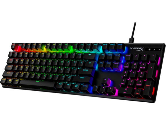 Series 3 of 7 HyperX Gaming Keyboards, HyperX Alloy Origins PBT HX Aqua Gaming Keyboard