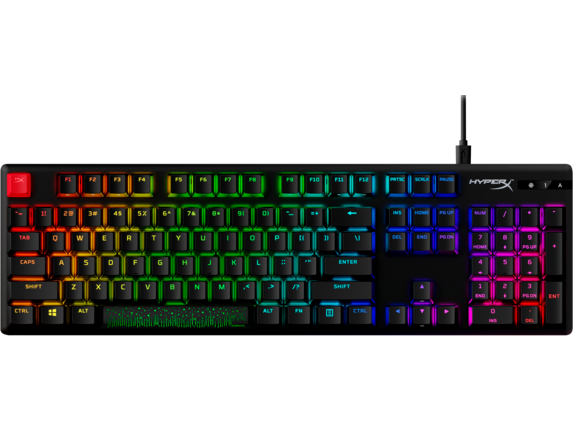 HyperX Gaming Keyboards, HyperX Alloy Origins PBT HX Red - Mechanical Gaming Keyboard