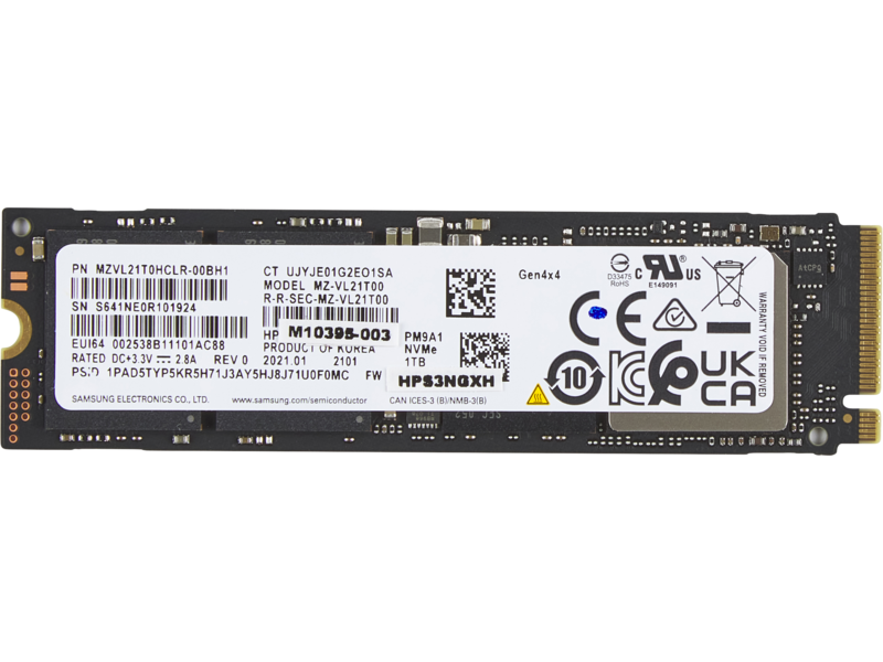 Baie SSD HP 1 To PCIe-4x4 NVMe M.2