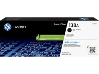 HP 138A Black  LaserJet Toner Cartridge, W1380A