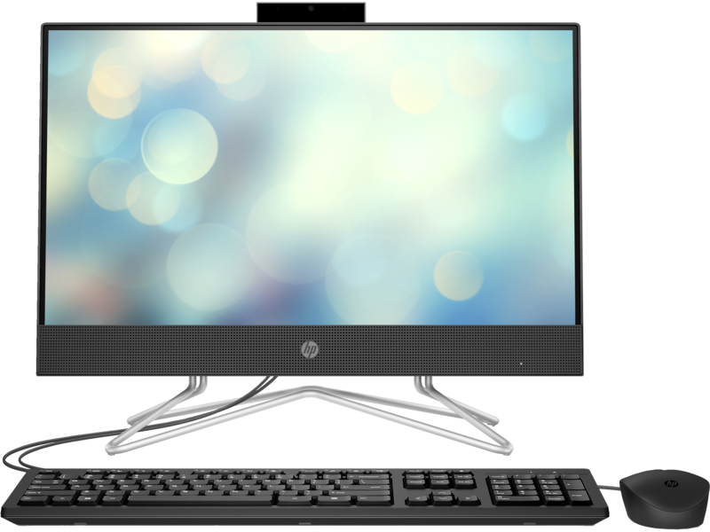 20C1 - HP OPP All in One 22-inch Desktop JetBlack Front