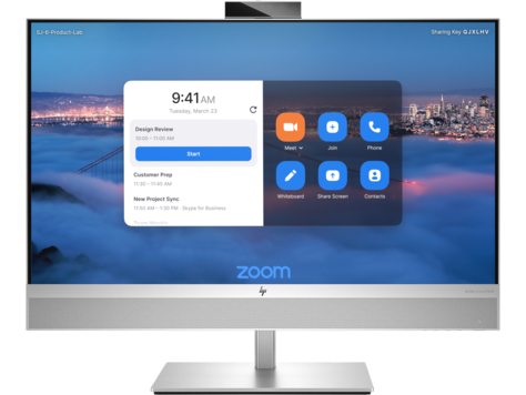 HP Presence 27 All-in-One with Zoom Rooms