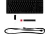 HP 639N7AA HyperX Alloy Origins Core PBT HX Red – mechanikus Gaming billentyűzet brit lokalizáció