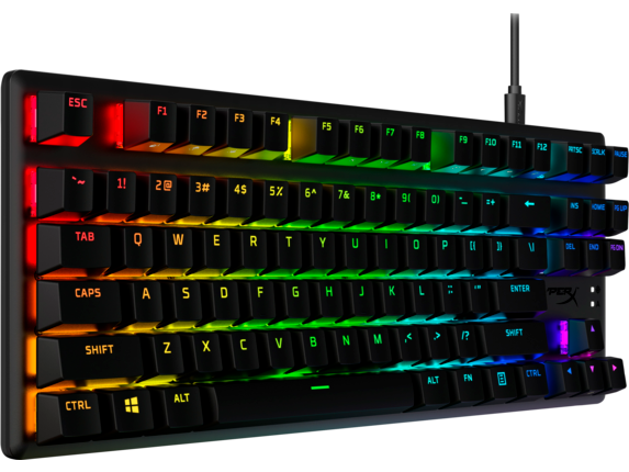  HyperX Alloy Origins Core PBT - TKL Mechanical Gaming