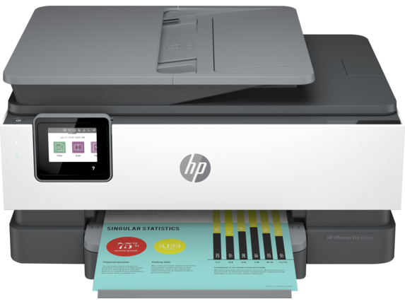 HP OfficeJet Pro 8034e All-in-One Printer with 1 Full Year Instant Ink with HP+ | US Official Store