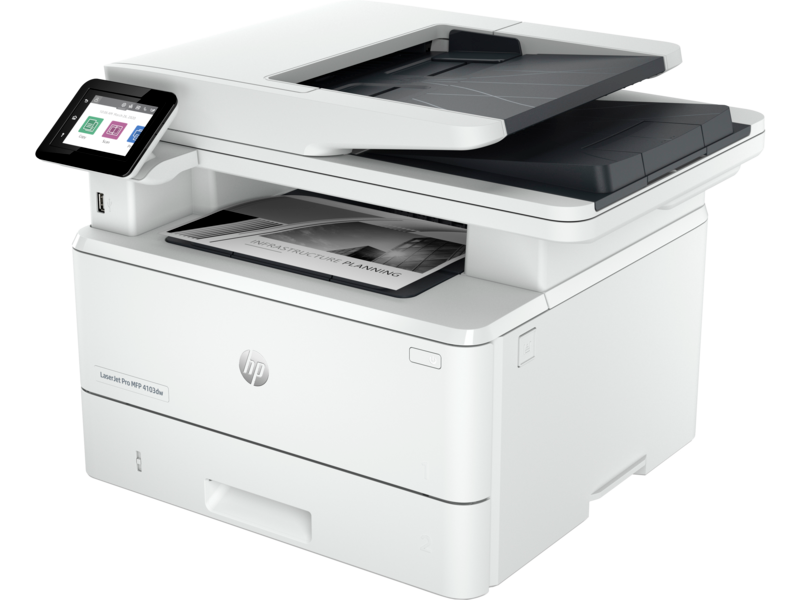 Каталог HP LaserJet Pro MFP 4103dw (темен базалт), FrontLeft