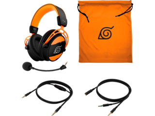 Orange discount gaming headset