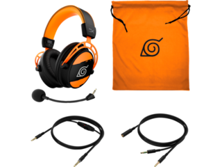 HP Campus XL Tie Dye Backpack, HyperX Cloud Alpha Gaming Headset (Naruto) + HyperX Pulsefire Haste Gaming Mouse (Naruto) Bundle