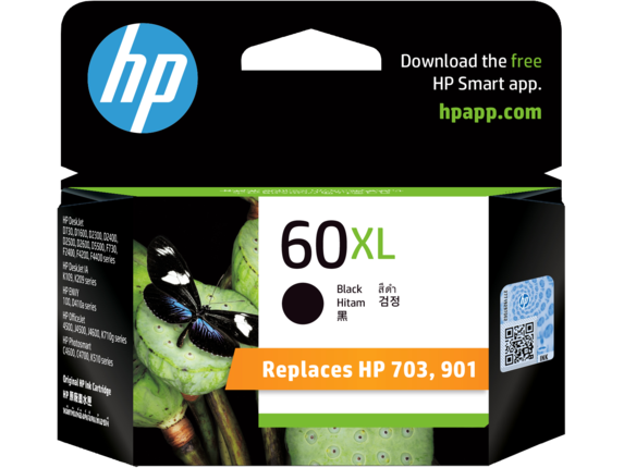 Image for HP 60XL High Yield Tri-color Original Ink Cartridge from HP2BFED