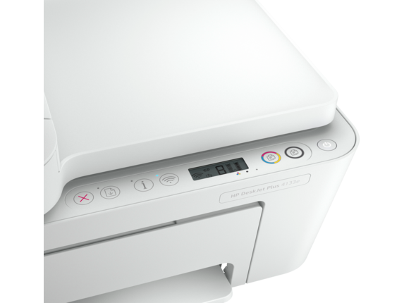 Series 2 of 7 Inkjet All-in-One Printers, HP DeskJet 4133e All-in-One Printer with Bonus 6 Months of Instant Ink with HP+