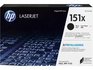 HP 151X Black High Yield Toner Cartridge W1510X W1510-00902b EM1