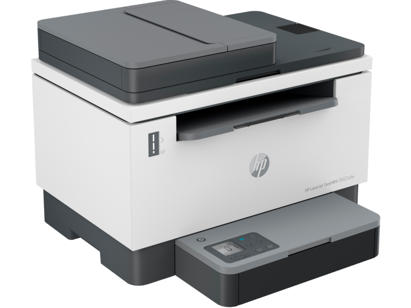 طابعة HP LaserJet Tank MFP 2602sdw Basalt All in one مواجهة لليمين