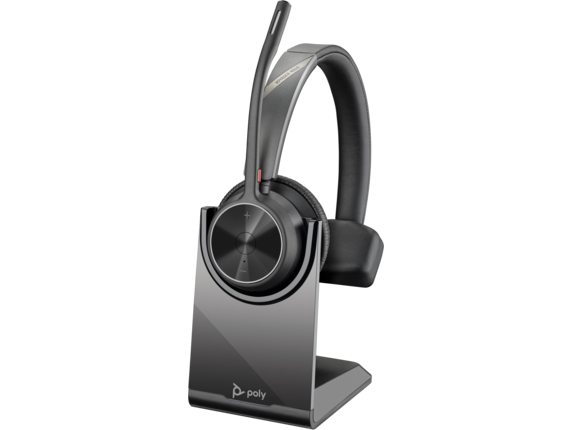 Audio/Multimedia and Communication Devices, Poly Voyager 4310 Headset with charge stand