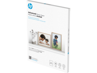 HP Advanced Photo Paper Glossy 65 lb 8 x 10 in. (203 x 254 mm) 25 sheets