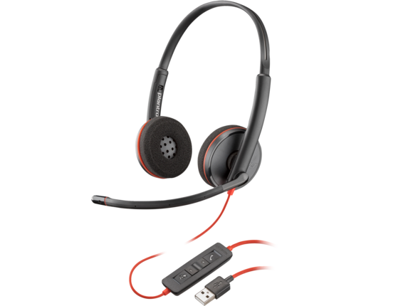 Image for Poly Blackwire 3220 Stereo USB-A Headset from HP2BFED