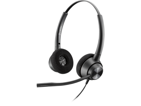 HP 77T26AA Poly EncorePro 320 Quick Disconnect technológiával ellátott binaurális headset, TAA