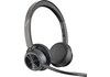 HP 77Z32AA Poly Voyager 4320-M headset Microsoft Teams-tanúsítvánnyal + BT700 hardverkulcs + töltőállvány